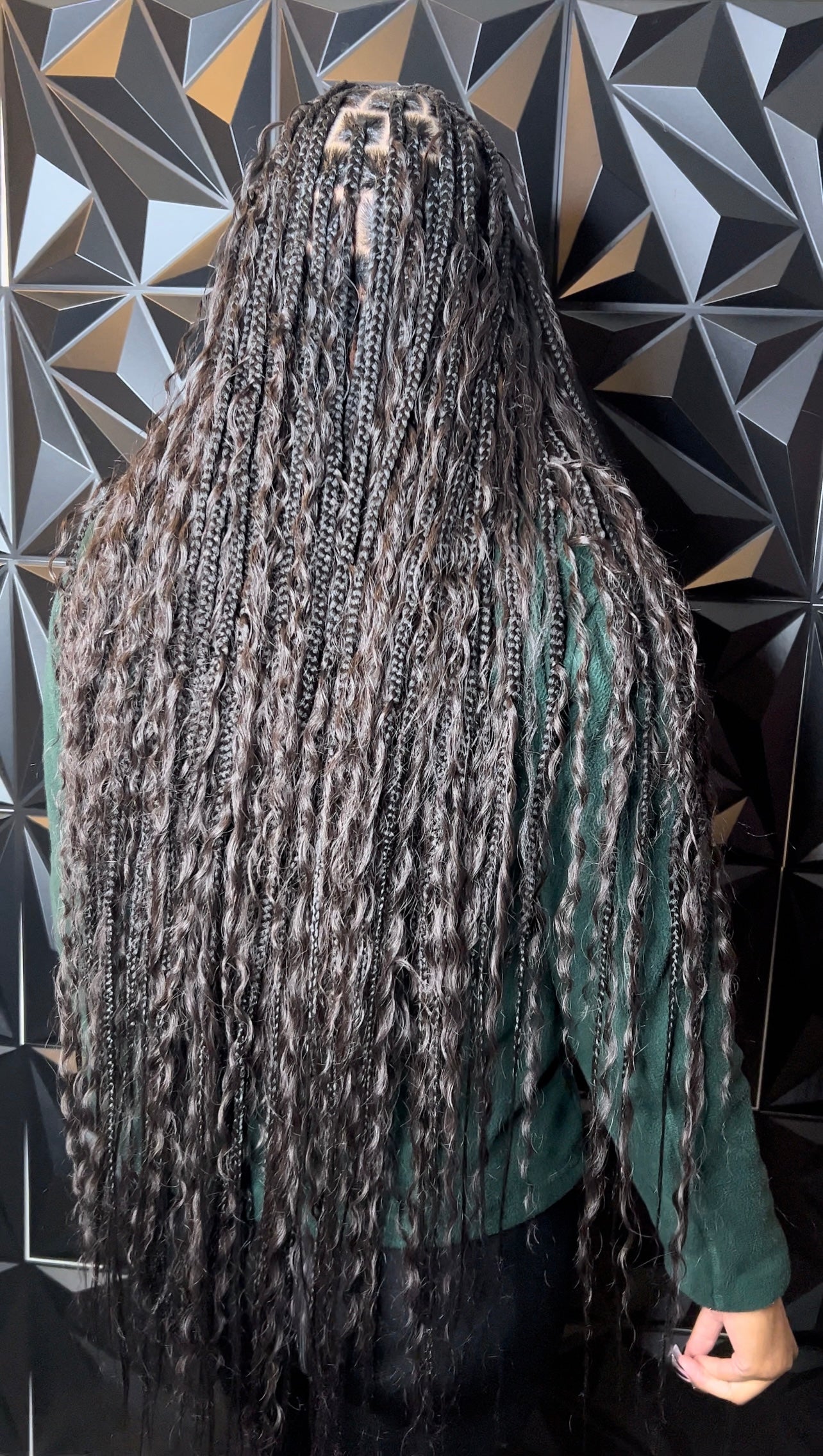 Boho Knotless Braids